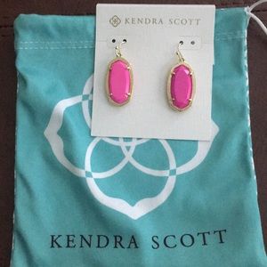 Kendra Scott magenta Dani earrings